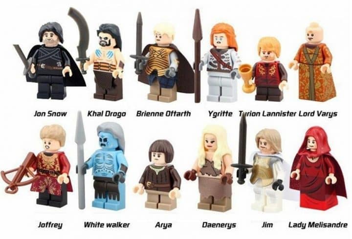 Game of Thrones - Lego Minifigures - Shippn Blog