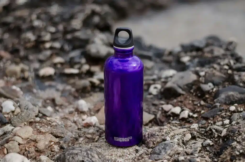 steel water bottle